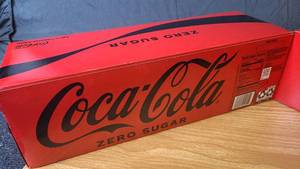 2 - 12 Pack of CocaCola Zero Sugar