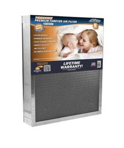 lot 45 image: Air-Care - 20 in. x 25 in. x 4 in. Permanent Electrostatic Air Filter Merv 8