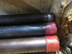 lot 49 image: 1 in. x 72 in. Black Industrial Steel Grey Plumbing Pipe (4-Pack)
