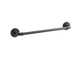 lot 57 image: Kohler - Worth 18 in. Towel Bar in Oil-Rubbed Bronze (Qty 3)