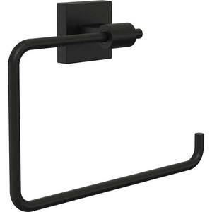 lot 86 image: Franklin Brass Maxted Matte Black Towel Ring