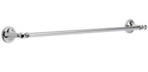 lot 96 image: Delta 132886 Towel Bar Silverton Polish Chrome 24 L Die Cast Zinc Polish Chrome