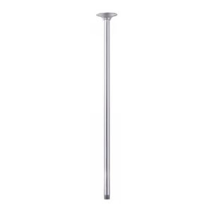 lot 97 image: Gerber - D481324BN Brushed Nickel 24 Ceiling Mount Shower Arm With Flange