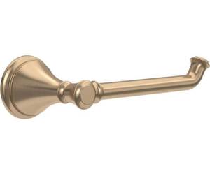 lot 103 image: Delta - Cassidy Single Post Toilet Paper Holder in Champagne Bronze