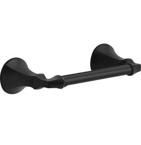 lot 117 image: Delta - Ashlyn Pivoting Toilet Paper Holder in Matte Black