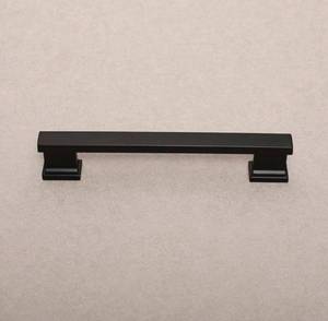 lot 154 image: Sapphire - Hexa Series Modern Black Cabinet HandlePull, (5-Pack)