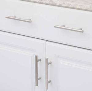 lot 162 image: Sapphire - 3-34 in. Center-to-Center Hollow Stainless Steel Cabinet Pull (Set of 20)