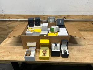 lot 51 image: Box of Various Watches