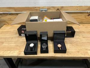 lot 101 image: Box of Various Watches