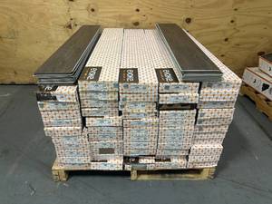 lot 10 image: EVOKE- 54 Boxes of Vinyl Composite Core Flooring in LANA- (1,273 sq ft )
