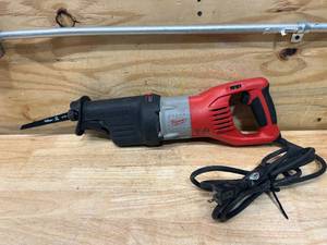 lot 83 image: MILWAUKEE 15 Amp 1-14 in. Stroke Orbital SUPER SAWZALL Reciprocating Saw