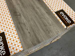 lot 8 image: EVOKE Pallet of 50 Boxes- Erica Vinyl Composite Plank Flooring (1,179 sq ft)