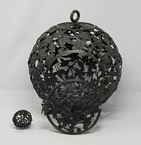 Italian Metal hanging bird cage
