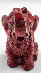 lot 6 image: Vintage Metal Elephant Bank