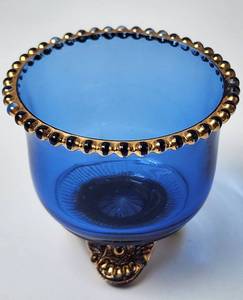 lot 143 image: Pair of US Glass Colorado Toothpick Holders