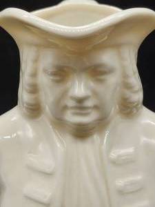 lot 218 image: Vintage Lenox Toby Character Pitcher - William Penn