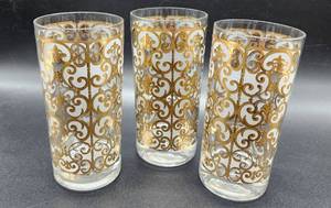 lot 227 image: Four Vintage Georges Biard Tumblers