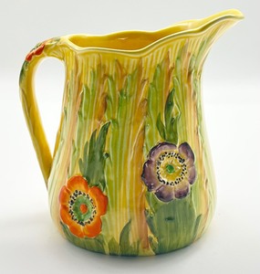 lot 83 image: Carlton Ware Colorful Pitcher - Made in England
