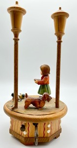 lot 285 image: Vintage Anri w Thoren Movements I Could Have Danced All Night Carved Music Box