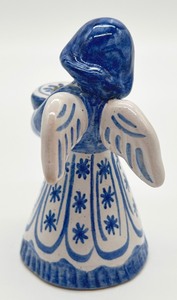 lot 288 image: L. Hjorth Pottery Angel Candleholder Figurine