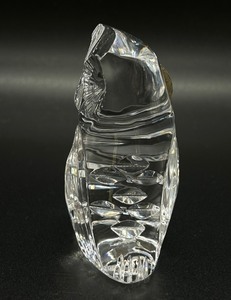 lot 303 image: Waterford Crystal Owl Paperweight Figurine