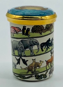 lot 311 image: Three Halcyon Days Enamels Trinket Boxes
