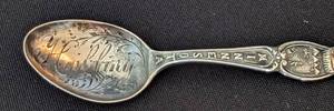 lot 359 image: Minnesota Themed Sterling Silver Souvenir Spoons