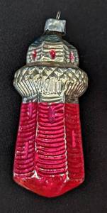 lot 380 image: Vintage Glass Christmas Ornaments