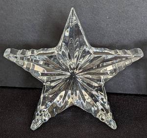 lot 384 image: Waterford Crystal Star and Toothpick Holder
