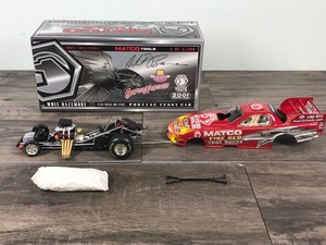 lot 14 image: 2001 NHRA Matco Tools Whit Bazemore Pontiac 124 Scale die cast funny car