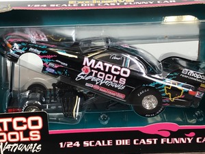 lot 37 image: 1997 NHRA Matco Tools Inaugural Event Houston, Texas Oct. 23-26, 1997 124 scale die cast funny car