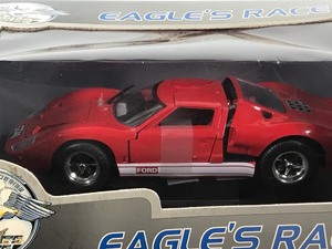lot 49 image: Universal Hobbies Eagles Race Ford GT Street Version 118 scale die cast