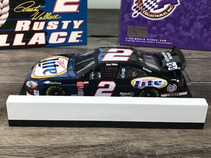 lot 83 image: 2000 Nascar Action Racing Collectibles RCCA Rusty Wallace Ford Taurus #2 Miller Lite  10th Anniversary 124 scale die cast stock car