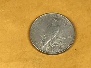 lot 115 image: 1922 Peace Silver Dollar