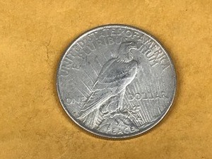 lot 121 image: 1922 Peace Silver Dollar