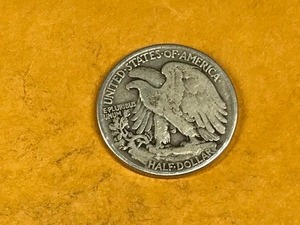 lot 129 image: 1943 Liberty Walking Silver Half Dollar