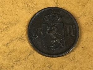 lot 147 image: 1877 Swiss 2 Ore Coin
