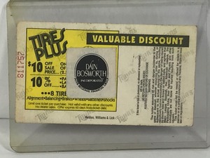 lot 386 image: Minnesota Twins Ticket  HHH Metrodome  April 29th, 1992
