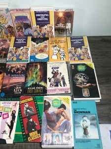 lot 484 image: Lot of VHS tapes