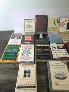 lot 485 image: Lot of Audio Book Cassette Tapes