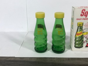 lot 491 image: 1974 Squirt Salt and Pepper Shakers in original box