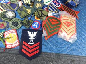lot 509 image: Military patches