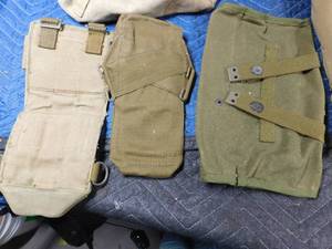 lot 512 image: military backpacks and pouches