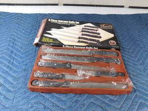 lot 540 image: 6 pc Gourmet knife set