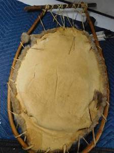 lot 545 image: Dream catcher with real fur