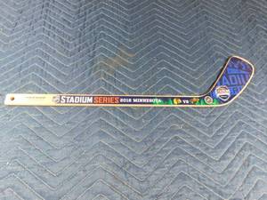 lot 549 image: 2016 Minnesota wild stadium series hockey stick
