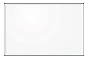 lot 24 image: U Brands PINIT Magnetic Dry-Erase Whiteboard, 47 x 70, Aluminum Frame