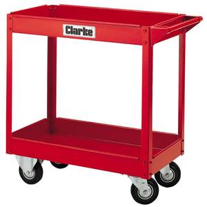 lot 38 image: Clarke 2-Tier Service Cart