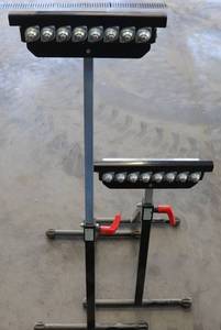 lot 6 image: (2) Wolfecraft Adjustable Stands