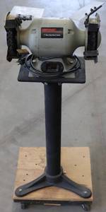 lot 11 image: Shopcraft 6 Bench Grinder on Wheels